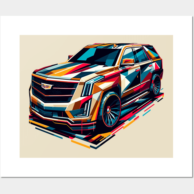 Cadillac Escalade Wall Art by Vehicles-Art